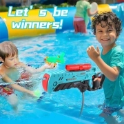 تفنگ آبپاش شیائومی Electric Water Gun Victorious – آبی