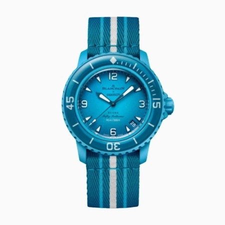 ساعت مچی بلان پن سواچ BLUE LAGOON مدل SO35L400