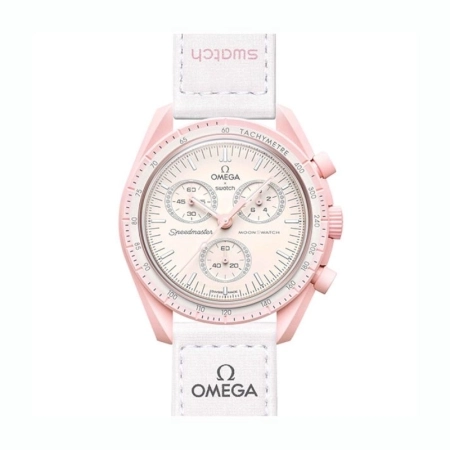 ساعت مچی زنانه امگا سواچ MISSION TO VENUS مدل SO33P100