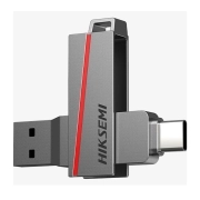 فلش مموری هایک سمی مدل Dual Slim E307C U3 ظرفیت 64GB – خاکستری