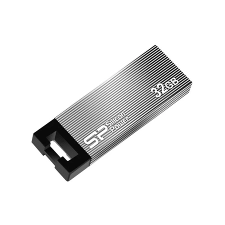 فلش مموری سیلیکون پاور مدل Touch 835 ظرفیت 32GB – خاکستری