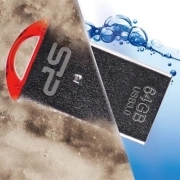 فلش مموری سیلیکون پاور مدل Jewel J01 USB 3.2 - ظرفیت 64GB - نقره‌ای