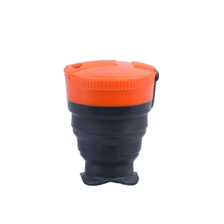 لیوان تاشو لایف کمپ کد 45841 ظرفیت 250ml – نارنجی