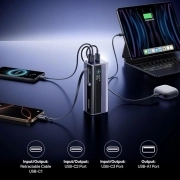 پاوربانک بیسوس مدل EnerGeek GR11 ظرفیت 20000mAh - خاکستری فضایی 3