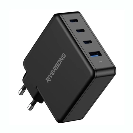 شارژر دیواری ریورسانگ مدل PowerKub G100 AD105 100W - مشکی