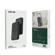 پاوربانک مگنتی گرین لاین مدل Lagos ظرفیت 10000mAh - مشکی 2