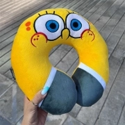 بالش دورگردنی فوروارد مدل SpongeBob کد FCLT500506 - طوسی