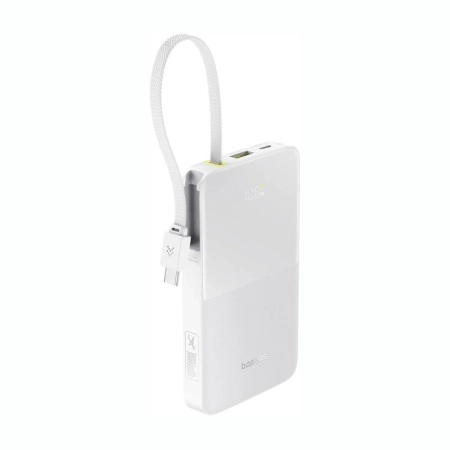 پاوربانک بیسوس مدل EnerFill FC51 Bipow2 Pro ظرفیت 10000mAh - سفید