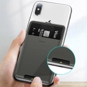 جاکارتی بیسوس مدل back stick silicone – خاکستری تیره