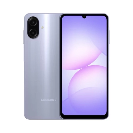 گوشی سامسونگ گلکسی A07 ظرفیت 128GB و رم 4GB - بنفش روشن