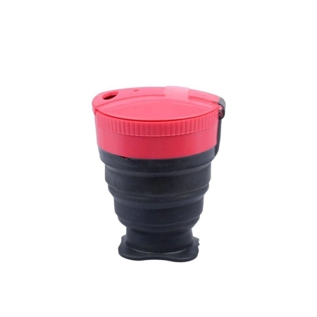 لیوان تاشو لایف کمپ کد 45841 ظرفیت 250ml – سرخابی