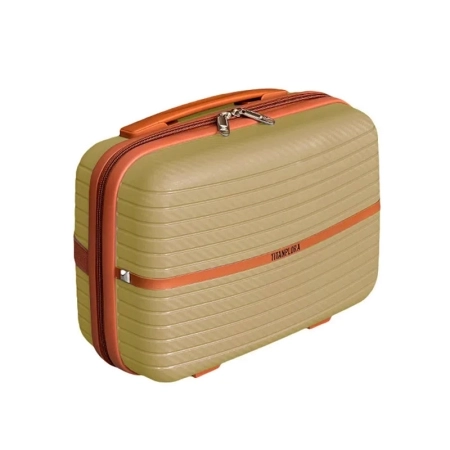 چمدان آرایشی تیتان پلورا مدل TP6666 – خاکی