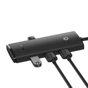 هاب چهار پورت USB بیسوس مدل Lite Series WKQX030401 - خاکستری 4