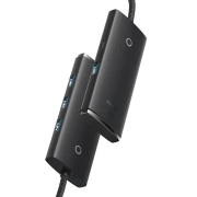 هاب چهار پورت USB بیسوس مدل Lite Series WKQX030401 - خاکستری 5