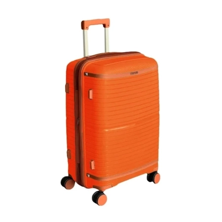 چمدان نشکن تیتان پلورا مدل TP6666 سایز کوچک - نارنجی