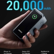 پاوربانک انکر مدل a1336011 ظرفیت 20000mAh و توان 200W - مشکی