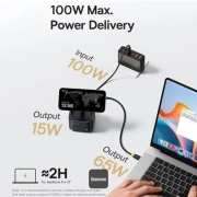 هاب USB-C 7 پورت بیسوس مدل MagPro Series II – مشکی