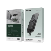 پاوربانک مگنتی گرین لاین مدل DXB Magsafe ظرفیت 10000mAh و توان 22.5W - مشکی