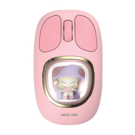 ماوس بی سیم گرین لاین مدل Moosh - صورتی