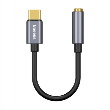 مبدل USB-C به AUX بیسوس مدل CATL54-0G - خاکستری