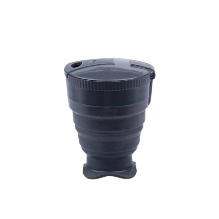 لیوان تاشو لایف کمپ کد 45841 ظرفیت 250ml – سرمه‌ای