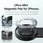 پایه نگهدارنده مگنتی گوشی بیسوس مدل PrimeTrip C02 Air – مشکی