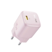 شارژر دیواری بیسوس مدل PicoGo GaN 45W - صورتی 3
