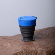 لیوان تاشو لایف کمپ کد 45841 ظرفیت 250ml – آبی