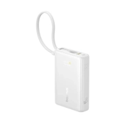 پاوربانک بیسوس مدل PicoGo ظرفیت 10000mAh و توان 45W - سفید