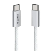 کابل شارژ سریع USB-C به USB-C انکر ZOLO مدل A8060h22 طول 1.8m - سفید 3