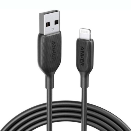 کابل شارژ USB-A به لایتنینگ انکر مدل A8813H11 طول 1.8m - مشکی