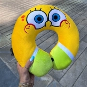 بالش دورگردنی فوروارد مدل SpongeBob کد FCLT500506 - سبز فسفری