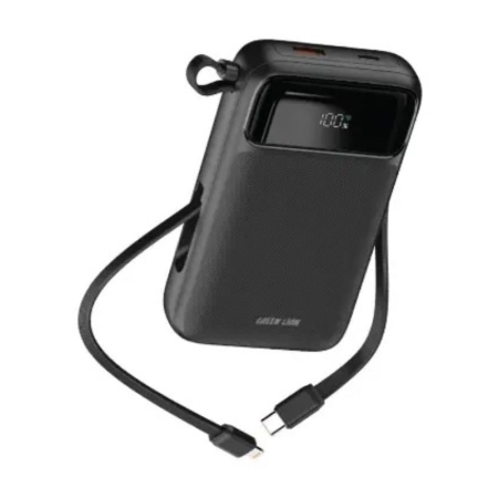 پاوربانک مگنتی گرین لاین مدل Luzern ظرفیت 20000mAh - مشکی