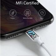 کابل شارژ USB-A به لایتنینگ انکر مدل A8812H21 - سفید 4