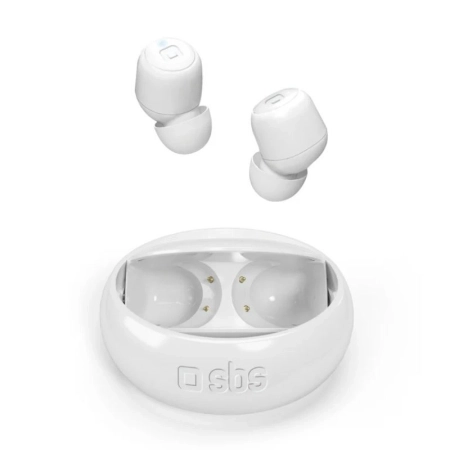 هندزفری بلوتوثی SBS مدل TEEARTWSSPINBTW - سفید