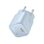 شارژر دیواری بیسوس مدل PicoGo GaN 45W - آبی 2