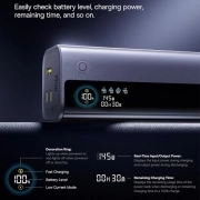 پاوربانک بیسوس مدل EnerGeek GR11 ظرفیت 20000mAh - خاکستری فضایی 4