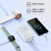 پاوربانک بیسوس مدل EnerFill FC51 Bipow2 Pro ظرفیت 20000mAh - سفید 1