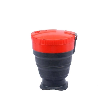 لیوان تاشو لایف کمپ کد 45841 ظرفیت 250ml – قرمز