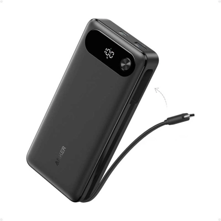 پاوربانک انکر مدل A1383H11 ظرفیت 20000mAh و توان 87W - مشکی