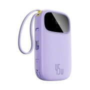 پاوربانک بیسوس مدل EnerFill FC31 ظرفیت 20000mAh و توان 45W - بنفش 2