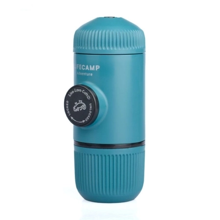 اسپرسوساز سفری لایف کمپ کد 45834 - فیروزه‌ای