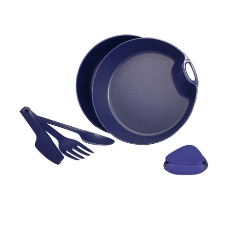 ست ظروف 1 نفره لایف کمپ 6 تکه کمبو کد 45818 - سرمه‌ای