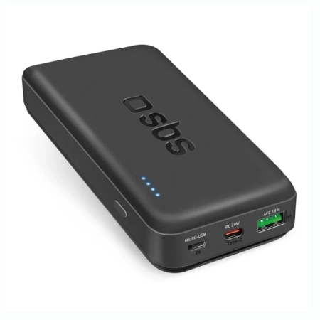 پاوربانک SBS مدل TTBB20000FASTK ظرفیت 20000mAh - مشکی