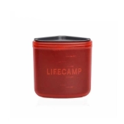 ست ماگ دوتایی لایف کمپ کد 45823 ظرفیت 400ml ـ قرمز