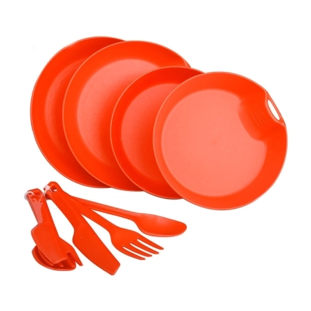 ست ظروف 2 نفره لایف کمپ 10 تکه کد 45806 - نارنجی