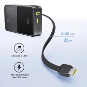پاوربانک بیسوس مدل EnerFill FC51 Bipow2 Pro ظرفیت 20000mAh - مشکی