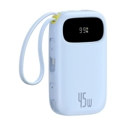 پاوربانک بیسوس مدل EnerFill FC31 ظرفیت 20000mAh و توان 45W - آبی 1