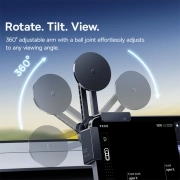 پایه نگهدارنده گوشی بیسوس مدل T-Space TC1 – مشکی