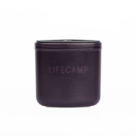 ست ماگ دوتایی لایف کمپ کد 45823 ظرفیت 400ml ـ بنفش تیره